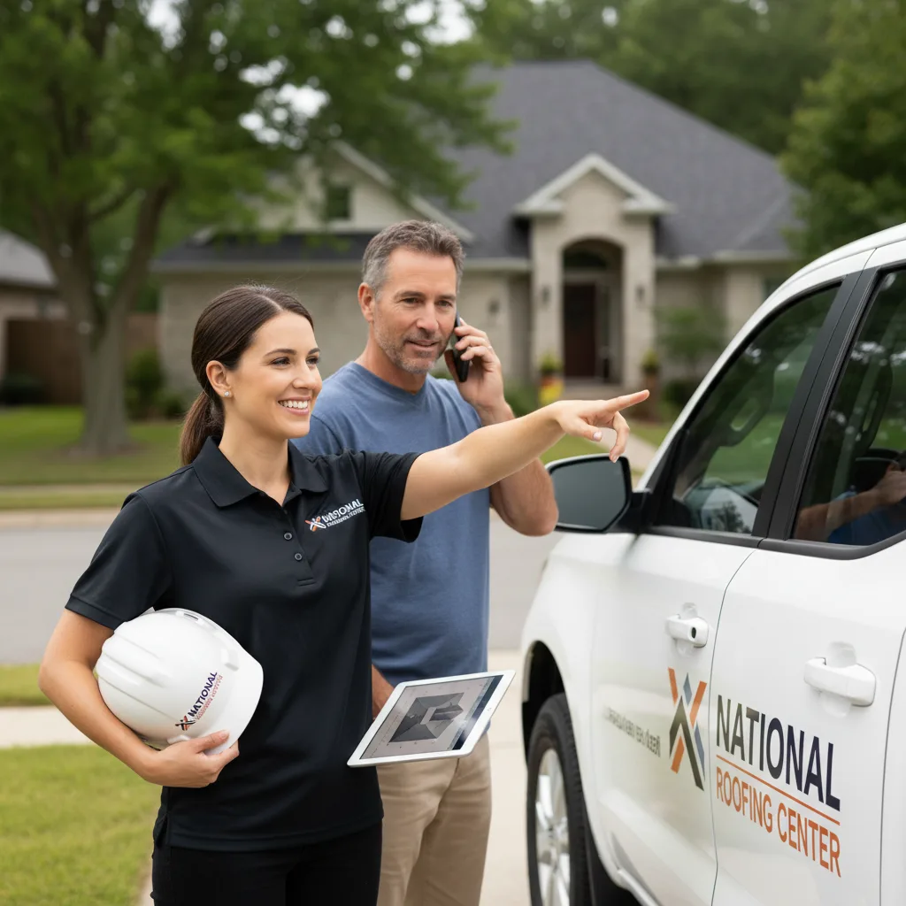 National Roofing Center customer support in Stonewall