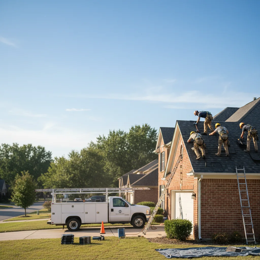 Roof Repair in Stonewall